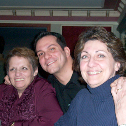 Rose Perretta, Michael Iafrate, and Lucille Teichman