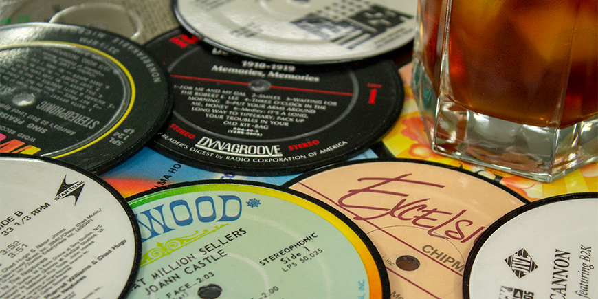 Record Coasters