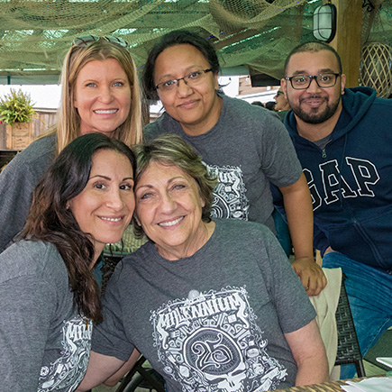 Dawn Olsen, Heema Rajkarnikar, Fareed Tanveer, Jenn Calvi and Lucille Teichman