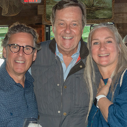 Jay Brenner, Charlie MacLeod and Laura Leary