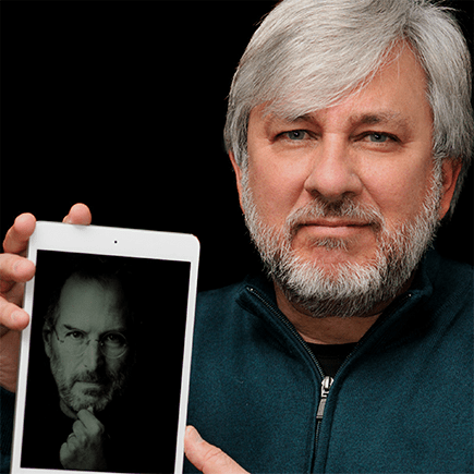 Pat has always been inspired by Steve Jobs and that has only increased over the years. 